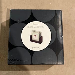 Swing Piazza Photo Coaster Set